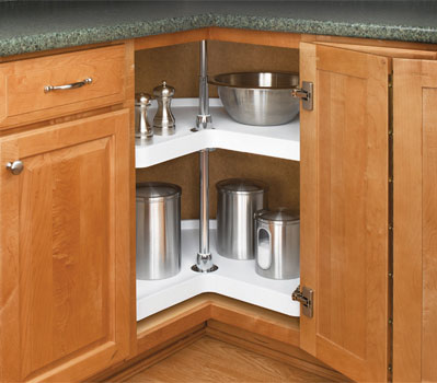 lazy susan corner shelf susans cabinet rev kidney guide kitchensource shaped series kitchen rockler fix finish hardware sink fits ing